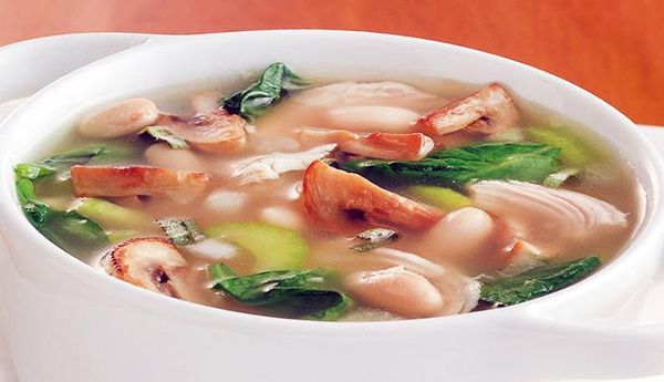 Постный суп рассольник, вкусные первые блюда