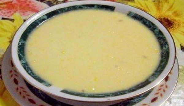 Ахудзрца, суп из пшена