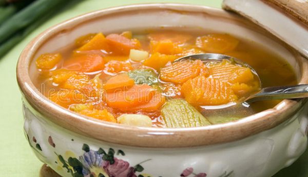 Овощной суп с тыквой, хозяйке на заметку