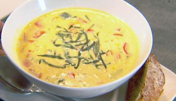Крем-суп из кукурузы, классический рецепт
